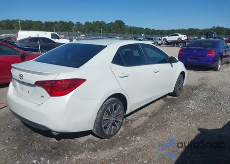 2017 Toyota Corolla Se z USA, uszkodzony, nr VIN 5YFBURHE0HP730364